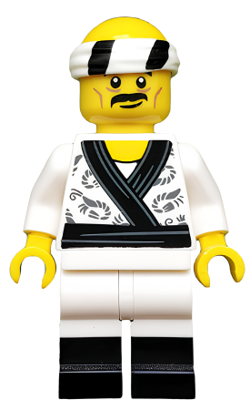 Минифигурка Lego Sushi Chef, The LEGO Ninjago Movie coltlnm19 U